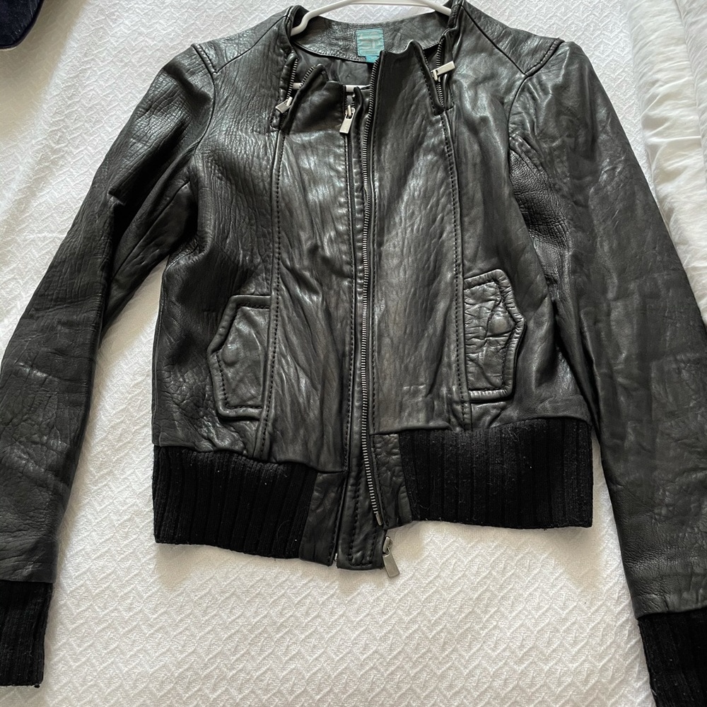Barney’s Real Leather Jacket